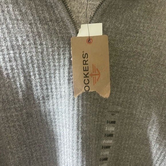 Dockers Pullover Sweater Zip Up Neck Size XL - Picture 6 of 7